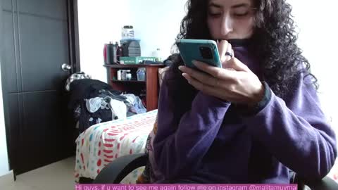 Snapshot of malitamuymal22 chatting on February 19, 8:20 pm Malita online show from February 19, 8:20 pm