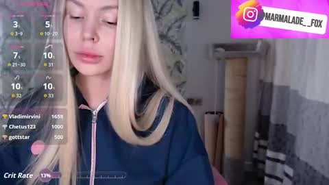 Marmalade Fox online show from March 9, 4:44 pm