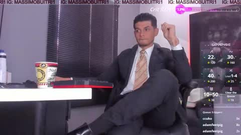 Snapshot of massimo_g chatting on October 9, 4:01 pm I am Massimo online show from October 9, 4:01 pm