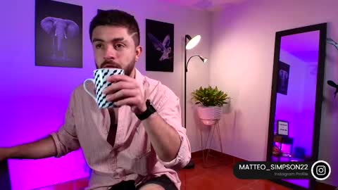 Snapshot of matteo_simpson chatting on February 18, 3:42 am Matteo simpson online show from February 18, 3:42 am