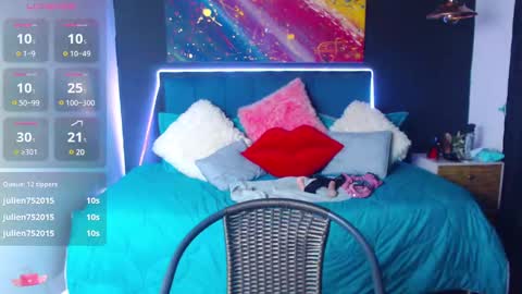 Snapshot of meganadriels96 chatting on February 14, 6:34 am M E G A N online show from February 14, 6:34 am