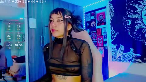 Snapshot of mel_dahlia chatting on January 28, 11:50 pm Melissa - - Please help me to reach 100 thumbs up online show from January 28, 11:50 pm