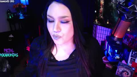 Snapshot of metalpocahotass chatting on March 9, 3:11 am MetalPocahotass online show from March 9, 3:11 am