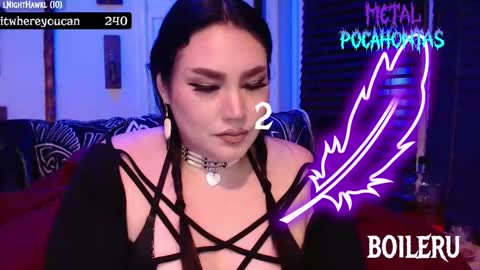 Snapshot of metalpocahotass chatting on September 22, 1:21 am MetalPocahotass online show from September 22, 1:21 am