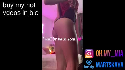 Snapshot of mia4sin chatting on September 12, 10:17 am Mia Martskaya online show from September 12, 10:17 am