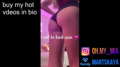 Snapshot of mia4sin chatting on January 14, 6:02 am Mia Martskaya online show from January 14, 6:02 am