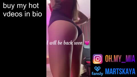 Snapshot of mia4sin chatting on January 17, 9:49 am Mia Martskaya online show from January 17, 9:49 am