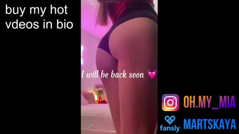 Snapshot of mia4sin chatting on February 27, 8:02 am Mia Martskaya online show from February 27, 8:02 am