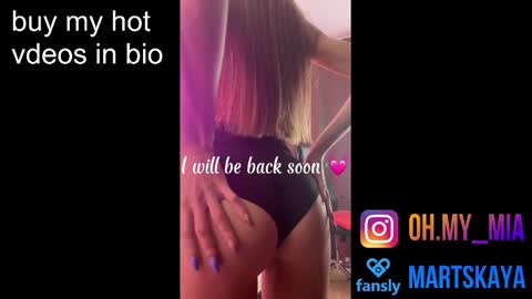 Snapshot of mia4sin chatting on February 2, 3:10 am Mia Martskaya online show from February 2, 3:10 am