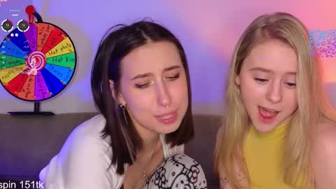 MilaBlack and  StacyBlonde Today unboxing Lovens OMG online show from March 10, 9:18 pm