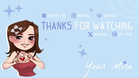 mirarune online show from September 29, 2:38 pm