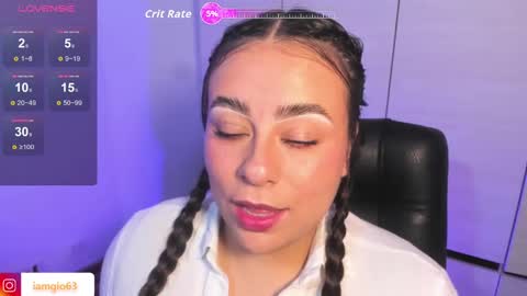 Snapshot of monica_amberr chatting on October 17, 4:38 am I am Gio online show from October 17, 4:38 am