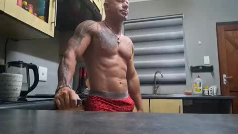 muscledaddy69s online show from February 12, 1:20 am