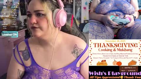 Wishs Playground online show from November 13, 7:55 am