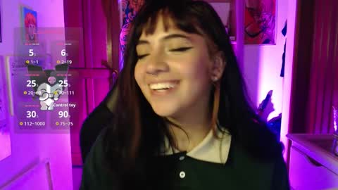 Snapshot of ninfa_ch chatting on October 9, 11:43 pm Ninfa online show from October 9, 11:43 pm