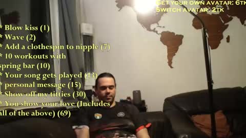 Chris online show from April 14, 8:34 pm