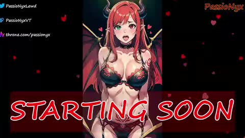 Snapshot of passionyx chatting on January 6, 12:59 am Succubus Nyx online show from January 6, 12:59 am