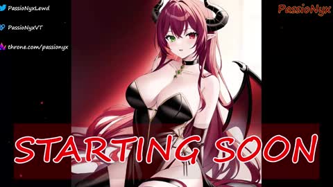 Snapshot of passionyx chatting on February 17, 4:53 am Succubus Nyx online show from February 17, 4:53 am