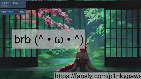 Snapshot of pinkypaws chatting on October 16, 9:57 pm miko online show from October 16, 9:57 pm