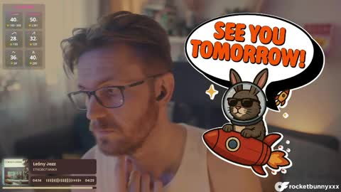 Rocket Bunny online show from April 10, 6:30 am