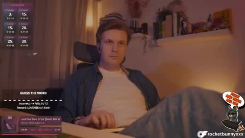 Rocket Bunny online show from February 13, 8:34 pm