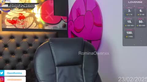 ROMINA OWEN online show from February 23, 9:22 am