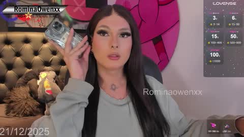 ROMINA OWEN online show from December 21, 7:26 am