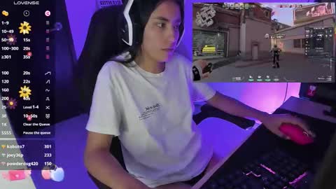 Angie  online show from November 7, 2:03 am