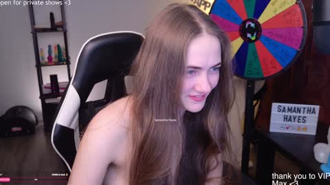 The Real Samantha Hayes haha  online show from January 18, 4:26 am