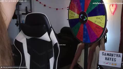 The Real Samantha Hayes haha  online show from February 18, 5:20 am