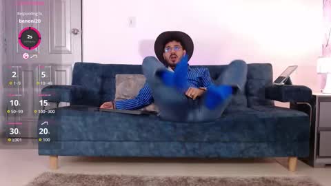 Snapshot of samuelcoopper chatting on October 10, 1:39 pm Samuel Coopper online show from October 10, 1:39 pm