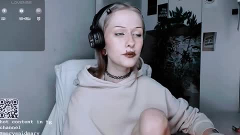 Snapshot of say_mary chatting on September 30, 7:46 pm pronoun she. name Mary. age 21. online show from September 30, 7:46 pm