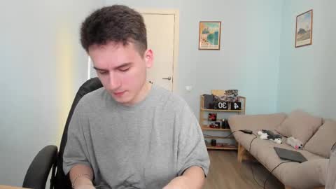 Thomas brunette and Alex blond online show from February 23, 9:44 am