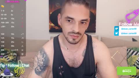 Dean Carter online show from September 15, 11:28 pm