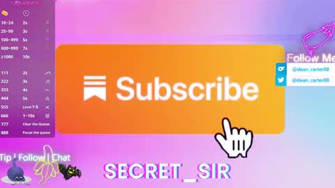 Dean Carter online show from April 2, 11:11 pm