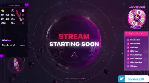 SeraLeeXXX online show from September 17, 5:16 pm