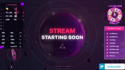 SeraLeeXXX online show from October 27, 5:02 pm