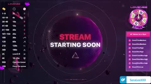 SeraLeeXXX online show from October 14, 5:05 pm