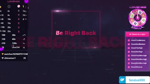 SeraLeeXXX online show from February 6, 7:16 pm