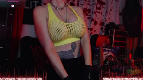 Allmylinkssilentmary666 online show from September 11, 3:08 am