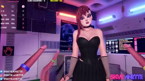 SkyeAnette online show from December 29, 2:17 am