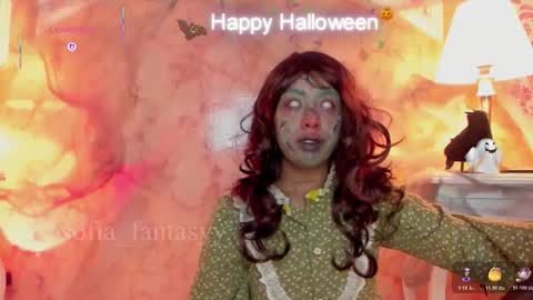 Sofia fantasyy  Online 0700 to 1400 gmt-5 online show from October 31, 1:55 pm