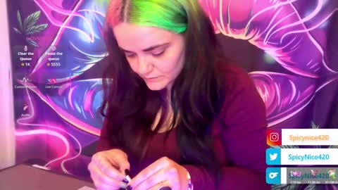 spicynice420 online show from January 15, 4:27 pm