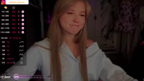 Stefanie online show from December 6, 9:51 pm