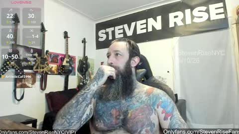 StevenRiseNYC online show from April 10, 12:21 pm