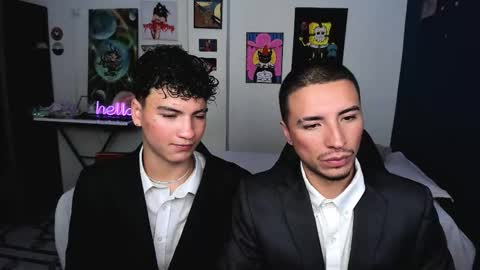 Snapshot of sweet_boys_xx chatting on October 16, 6:57 am CristianBrayan PVT OPEN online show from October 16, 6:57 am