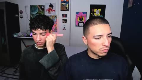 Snapshot of sweet_boys_xx chatting on October 13, 12:07 pm CristianBrayan PVT OPEN online show from October 13, 12:07 pm