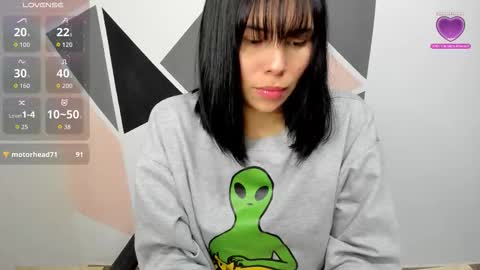 Snapshot of sweet_hann chatting on October 8, 7:25 am Hanna online show from October 8, 7:25 am