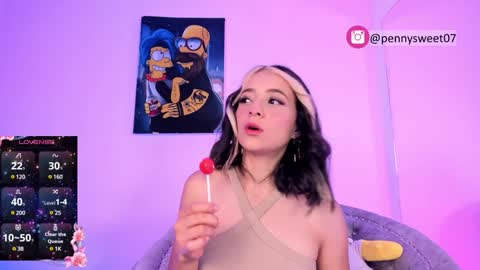 Snapshot of sweet_penny_ chatting on February 8, 4:36 am Penny online show from February 8, 4:36 am