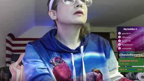 Snapshot of tasteflavored_femboy chatting on March 2, 11:42 pm Taste online show from March 2, 11:42 pm